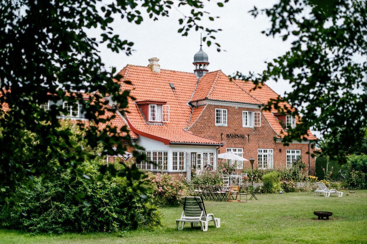 Langebjerg Pension & Spisested Allinge-Sandvig Екстер'єр фото